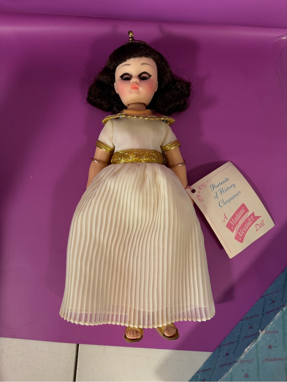 Madame Alexander Cleopatra Doll #1315 12 Tall In Original Box with Tag Vintage - Picture 9 of 12